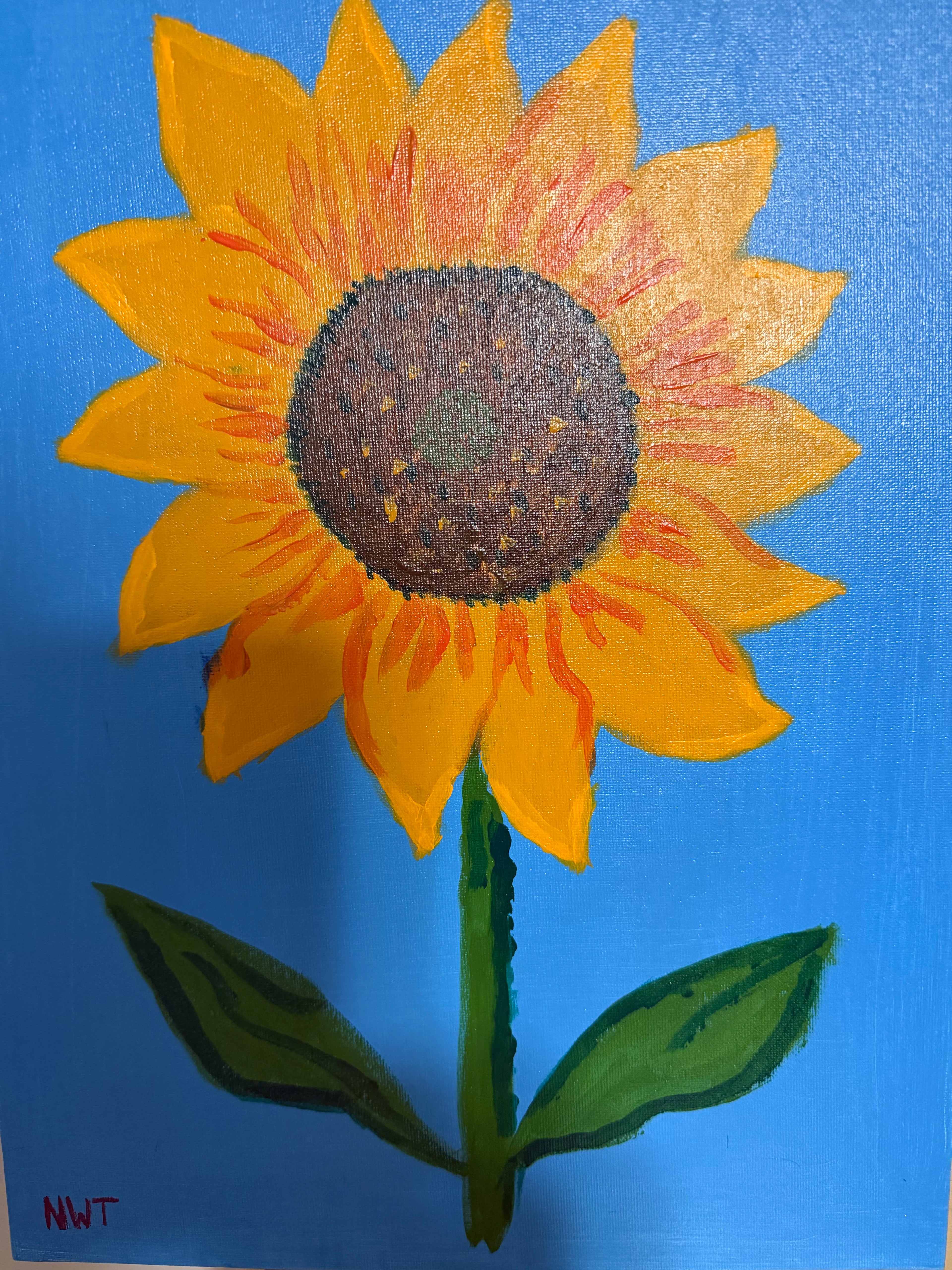Sunflower Painting